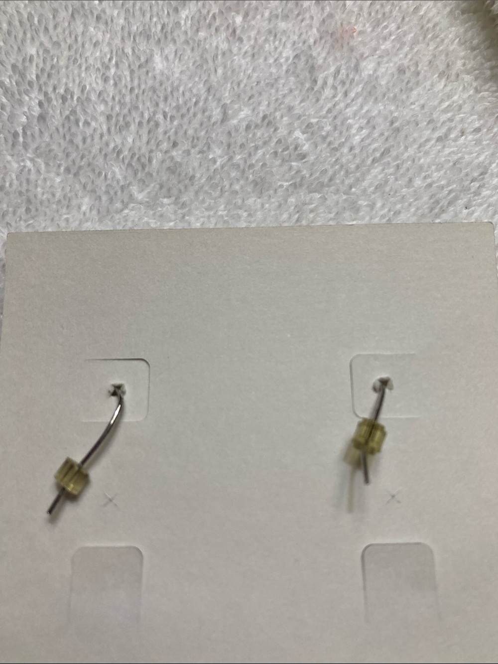 Lia Sophia Silver Daisy Outline Drop Earrings - Picture 3 of 4
